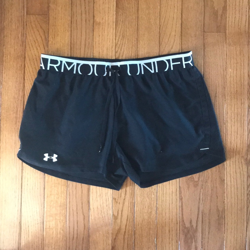 Under Armour athletic shorts.